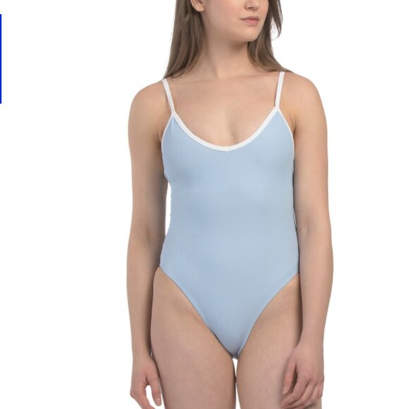 Contrast one piece swimsuit - Picture 1 of 2